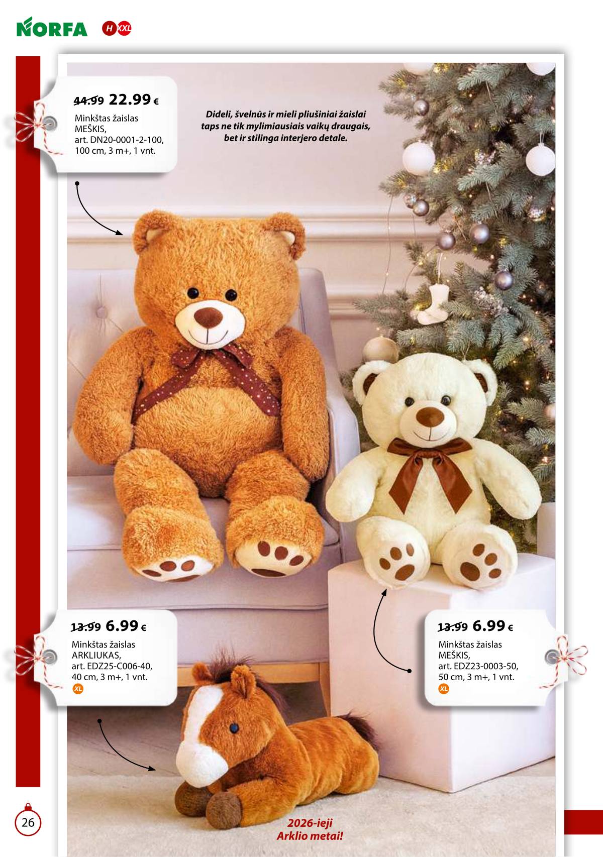 Norfa - IŠSIRINK SAVO KALĖDAS 26 puslapis