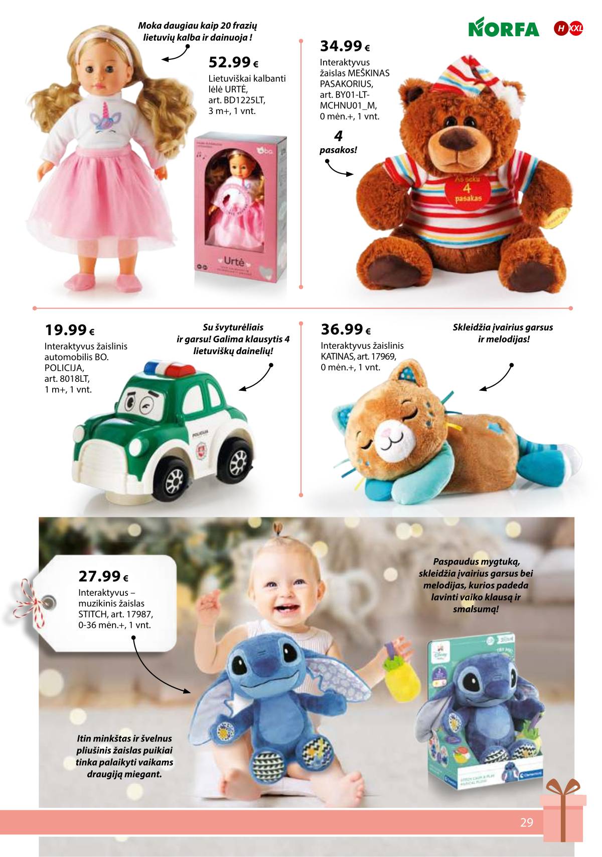 Norfa - IŠSIRINK SAVO KALĖDAS 29 puslapis