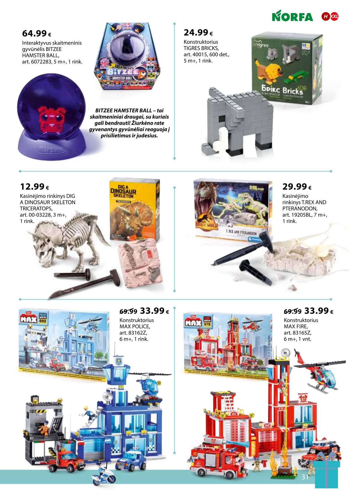 Norfa - IŠSIRINK SAVO KALĖDAS 31 puslapis