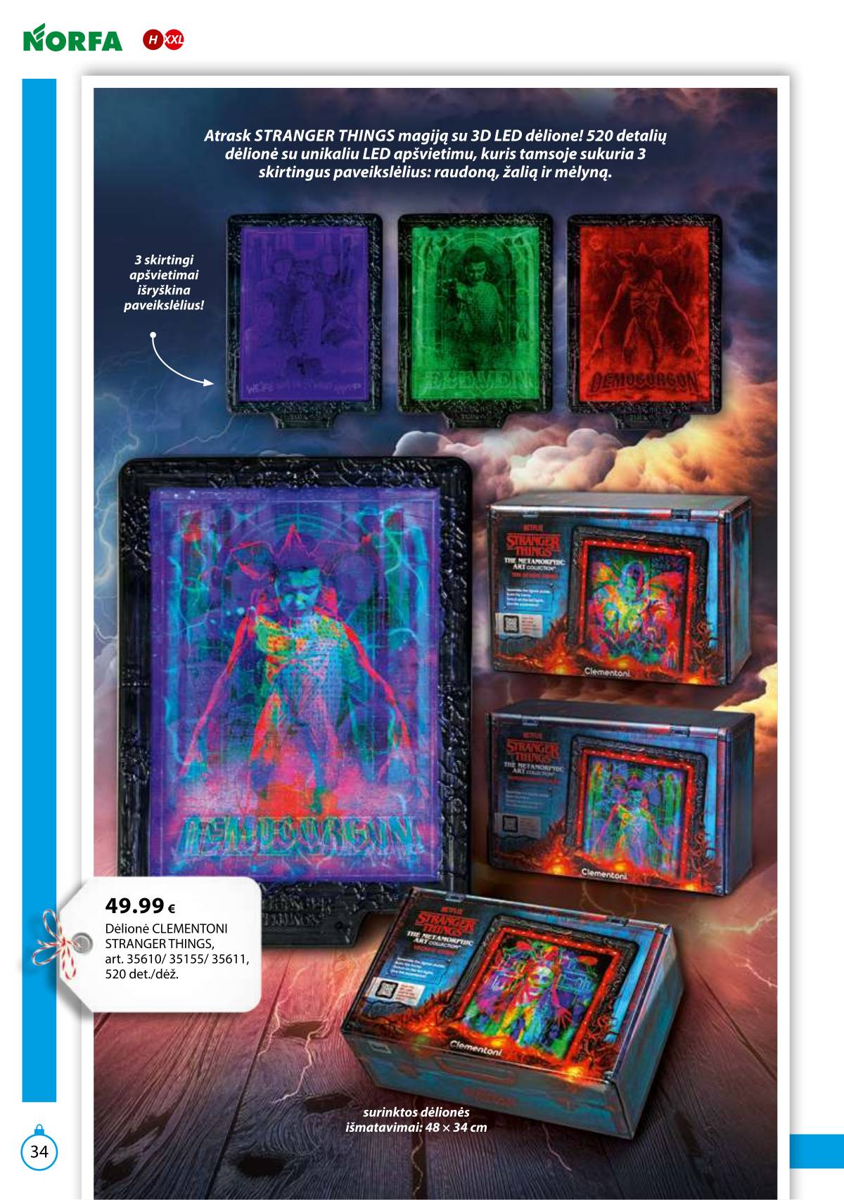 Norfa - IŠSIRINK SAVO KALĖDAS 34 puslapis