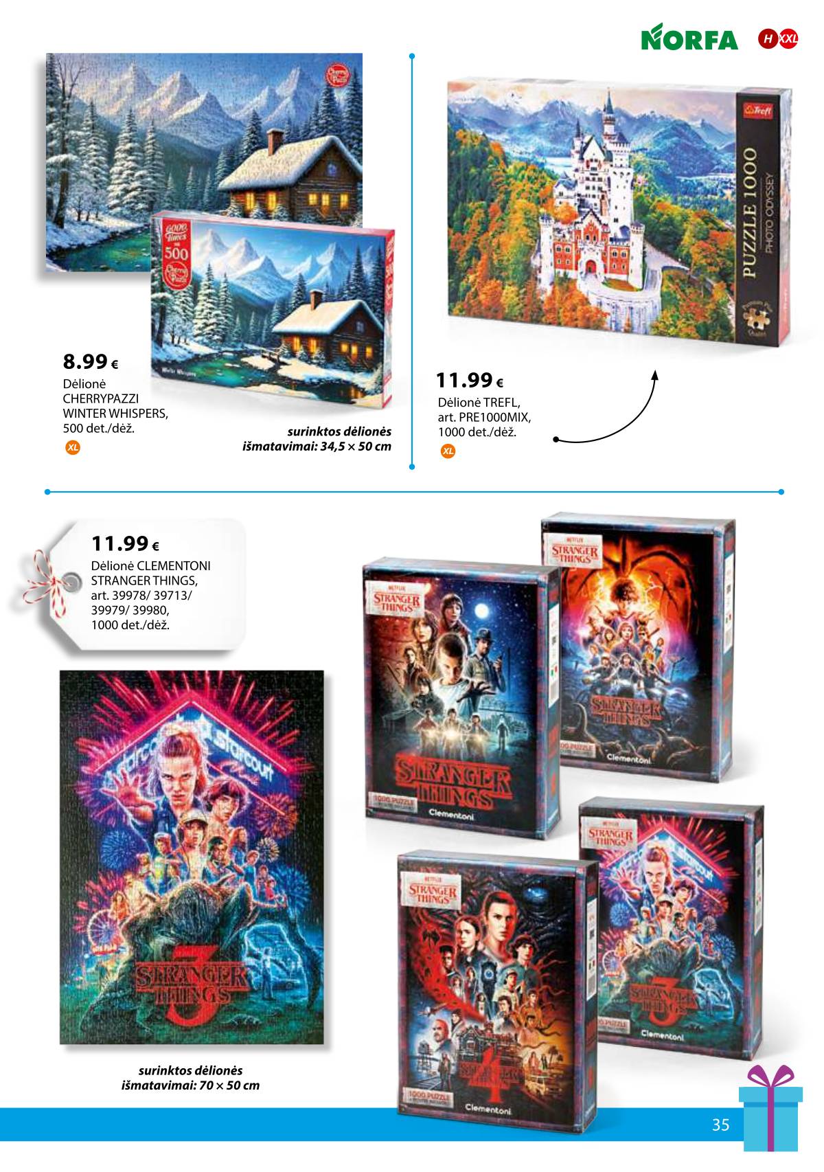 Norfa - IŠSIRINK SAVO KALĖDAS 35 puslapis