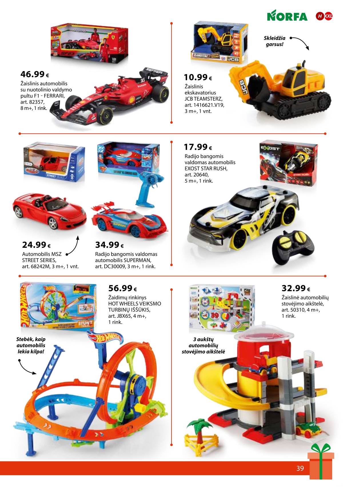 Norfa - IŠSIRINK SAVO KALĖDAS 39 puslapis