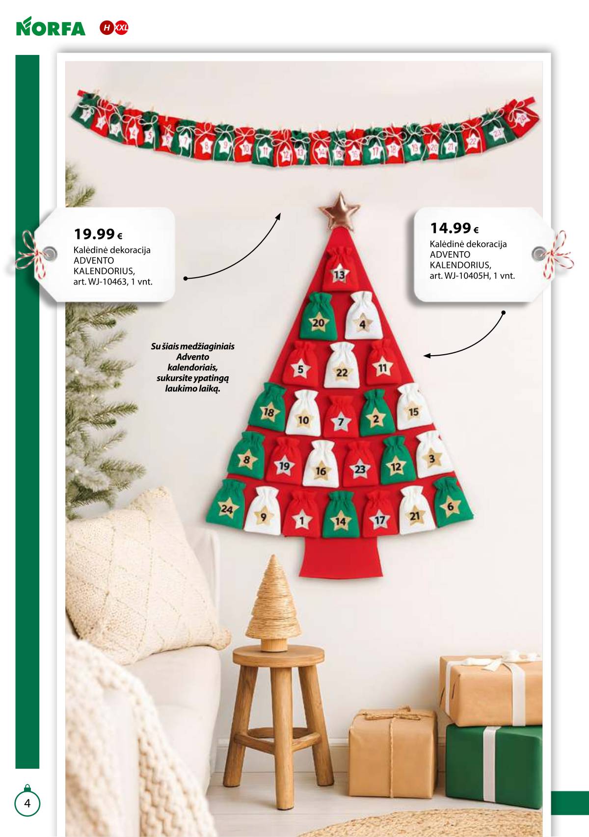 Norfa - IŠSIRINK SAVO KALĖDAS 4 puslapis