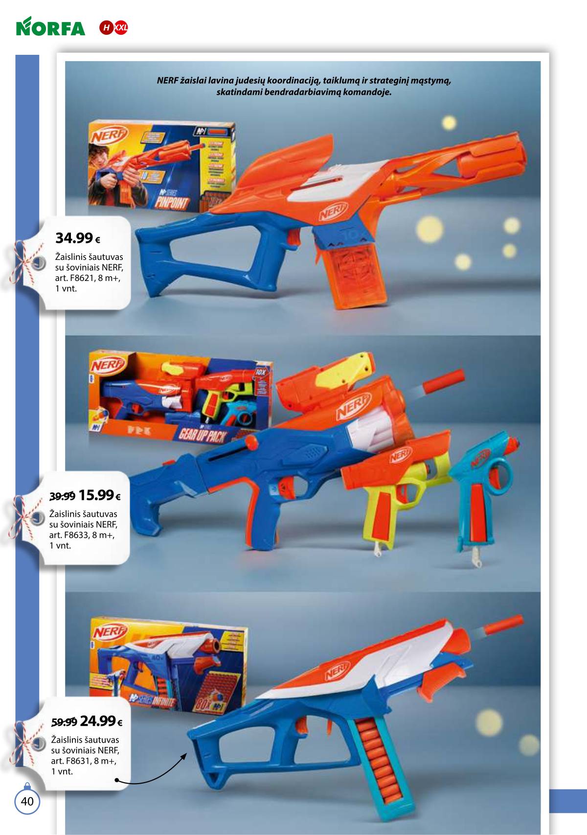 Norfa - IŠSIRINK SAVO KALĖDAS 40 puslapis