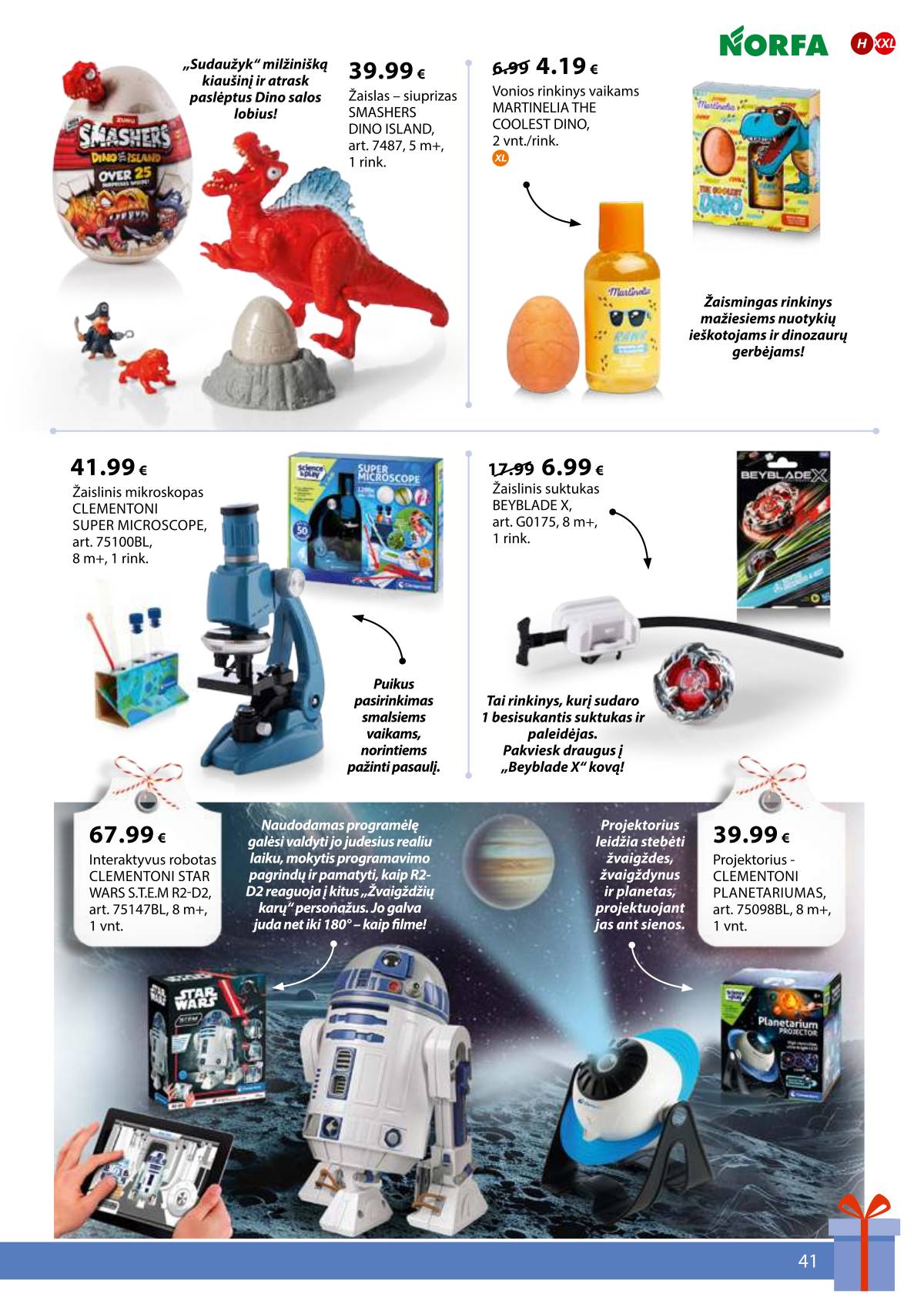 Norfa - IŠSIRINK SAVO KALĖDAS 41 puslapis