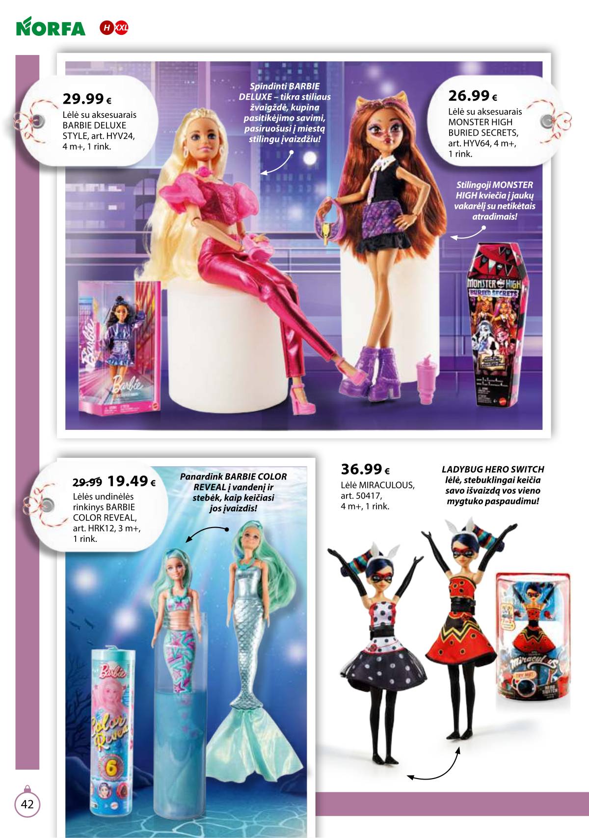 Norfa - IŠSIRINK SAVO KALĖDAS 42 puslapis