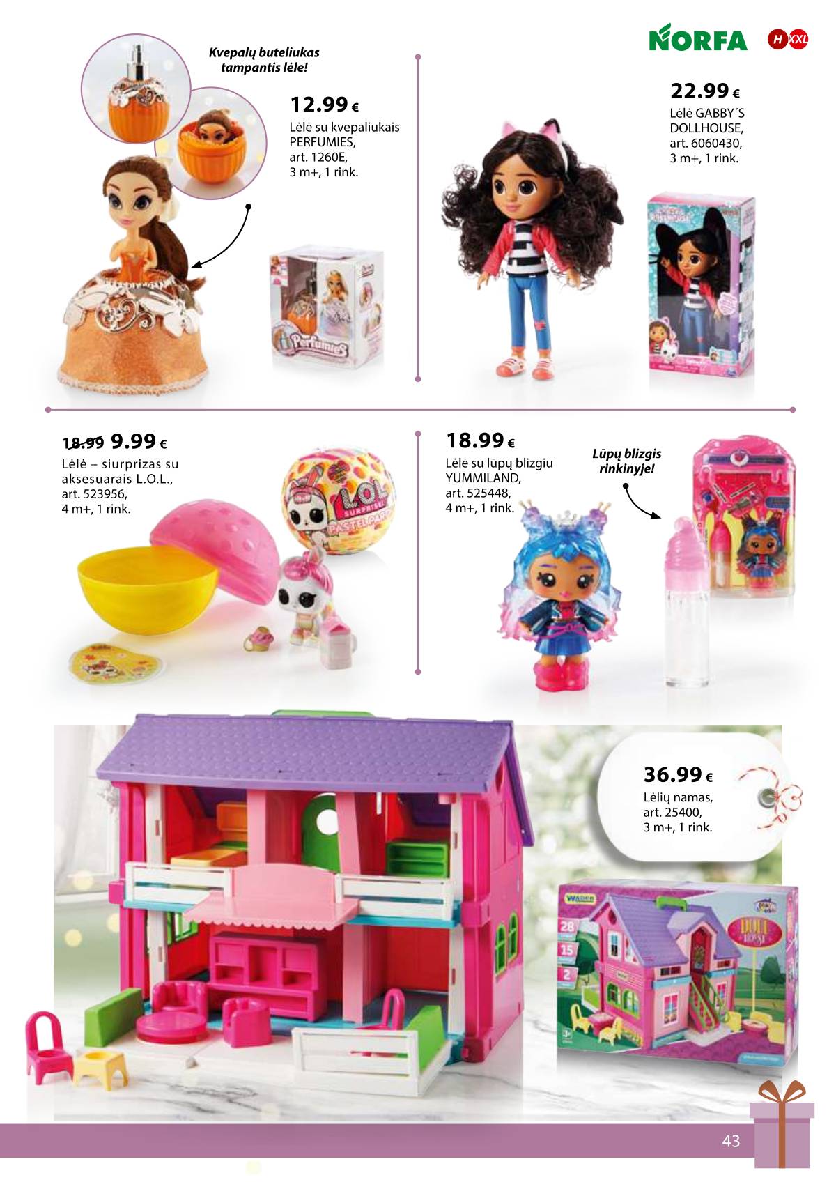 Norfa - IŠSIRINK SAVO KALĖDAS 43 puslapis