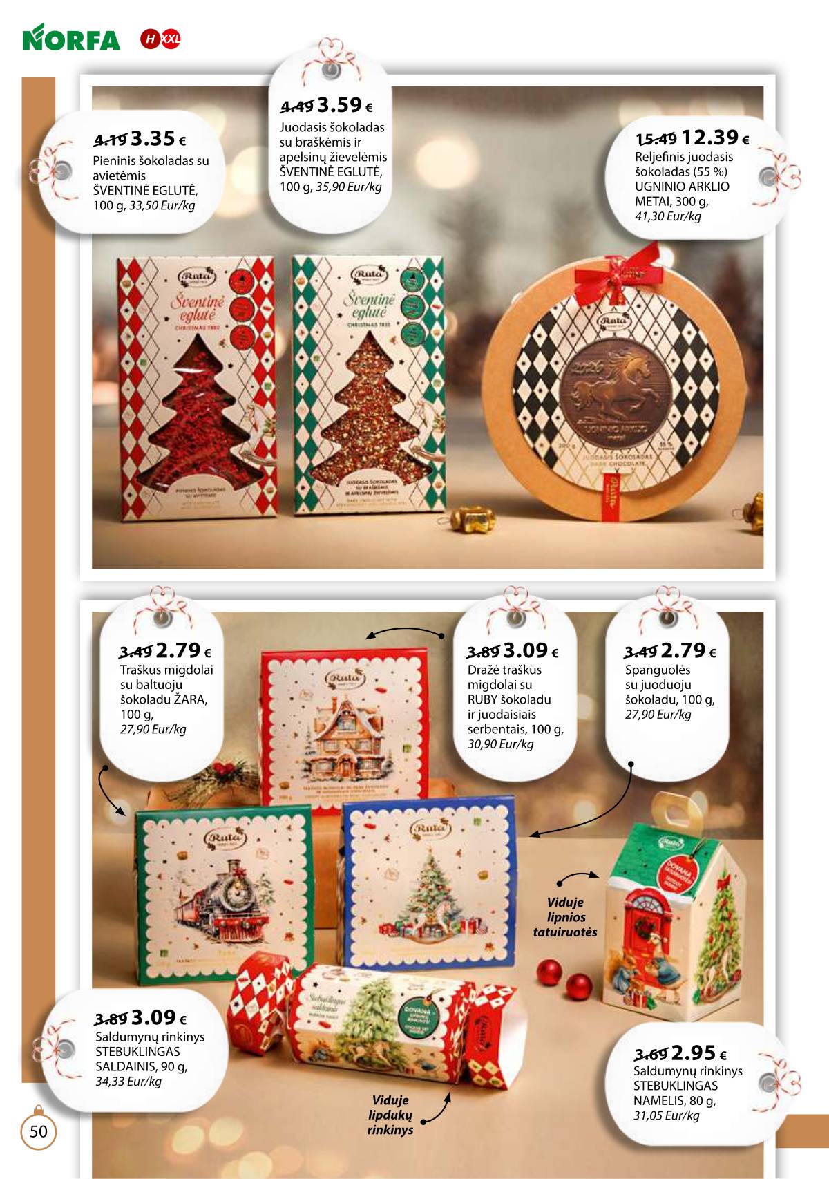 Norfa - IŠSIRINK SAVO KALĖDAS 50 puslapis