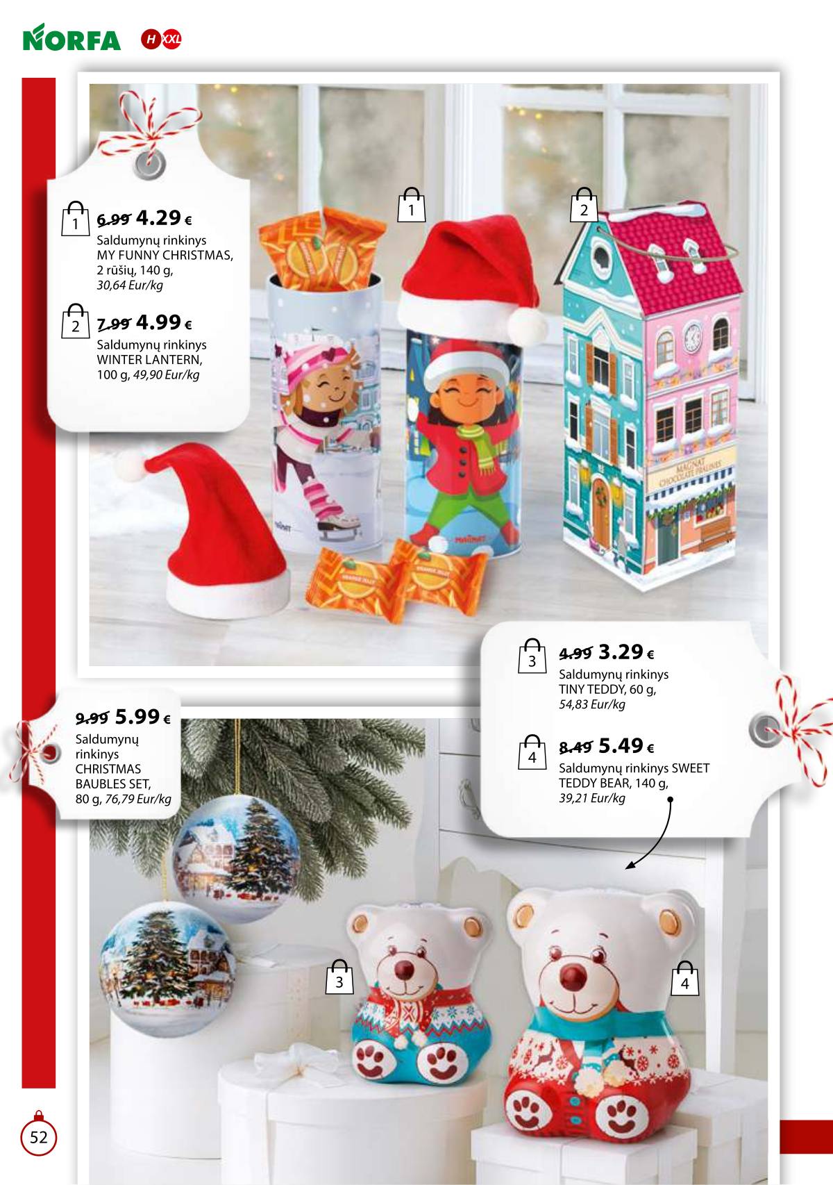 Norfa - IŠSIRINK SAVO KALĖDAS 52 puslapis