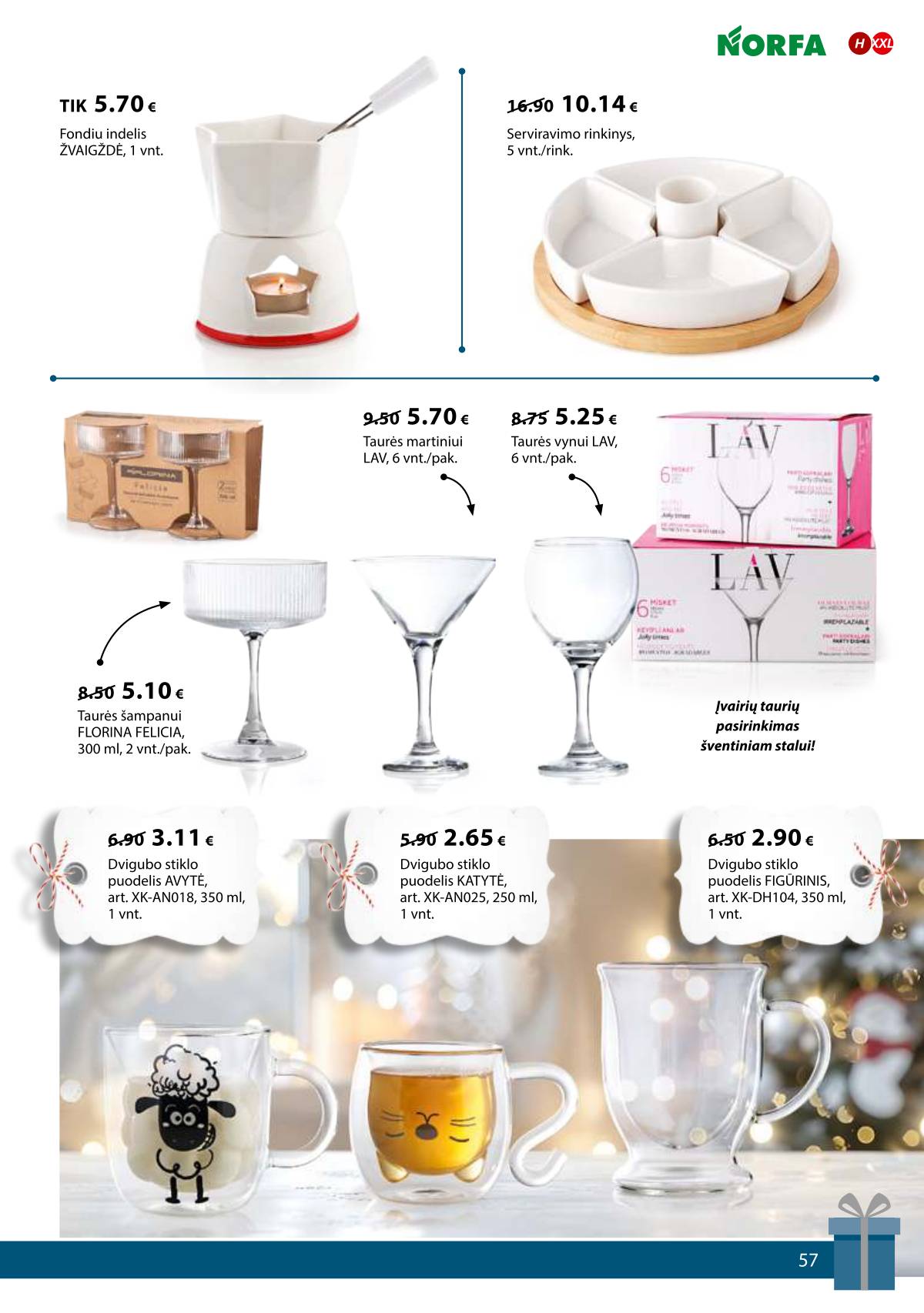 Norfa - IŠSIRINK SAVO KALĖDAS 57 puslapis