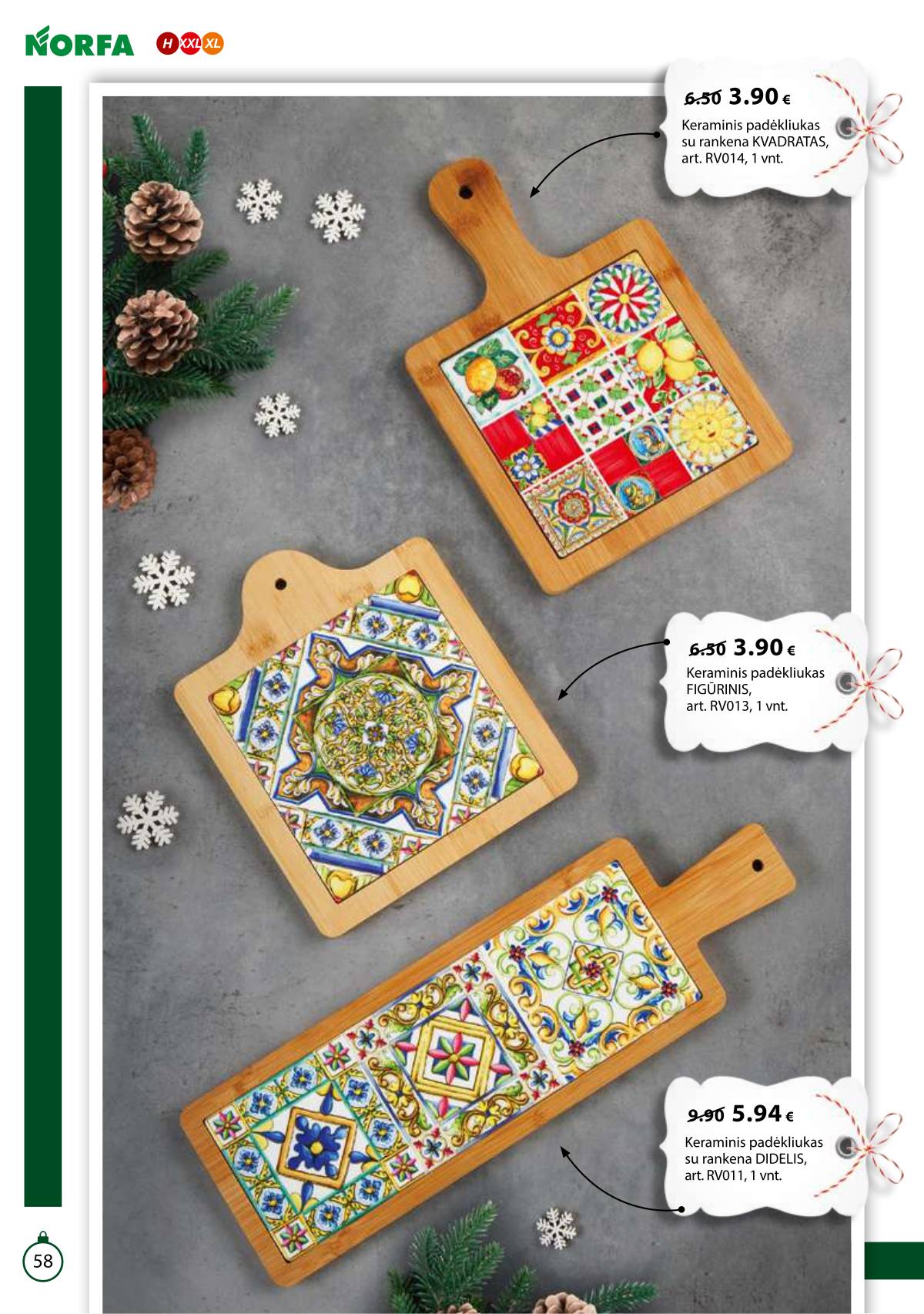 Norfa - IŠSIRINK SAVO KALĖDAS 58 puslapis