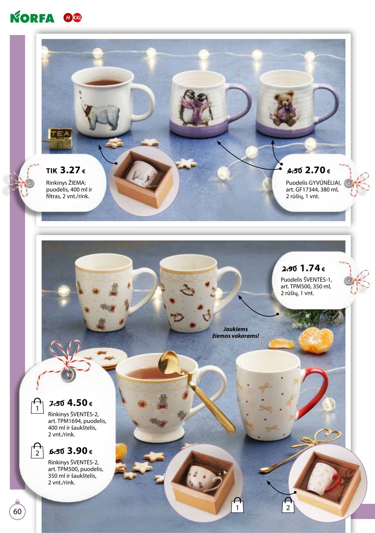 Norfa - IŠSIRINK SAVO KALĖDAS 60 puslapis