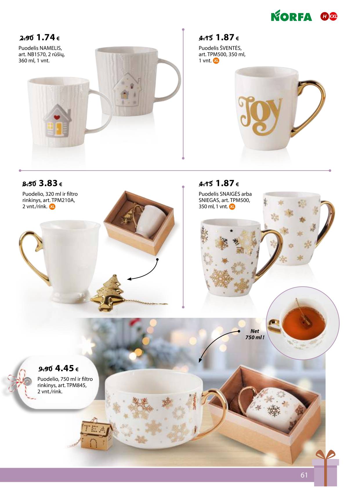 Norfa - IŠSIRINK SAVO KALĖDAS 61 puslapis