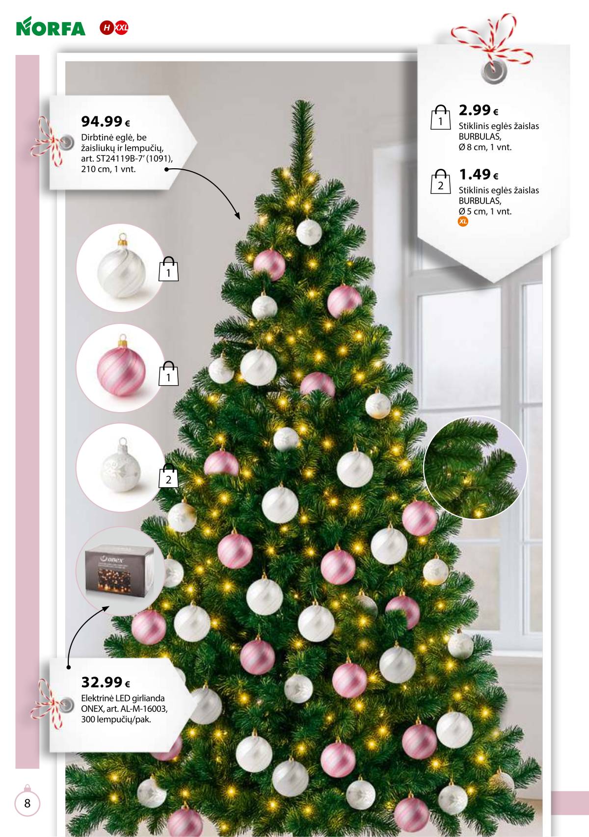 Norfa - IŠSIRINK SAVO KALĖDAS 8 puslapis