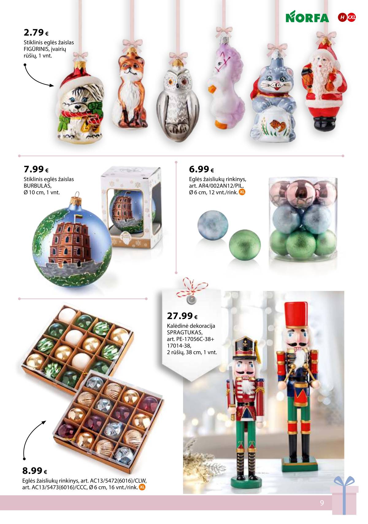 Norfa - IŠSIRINK SAVO KALĖDAS 9 puslapis