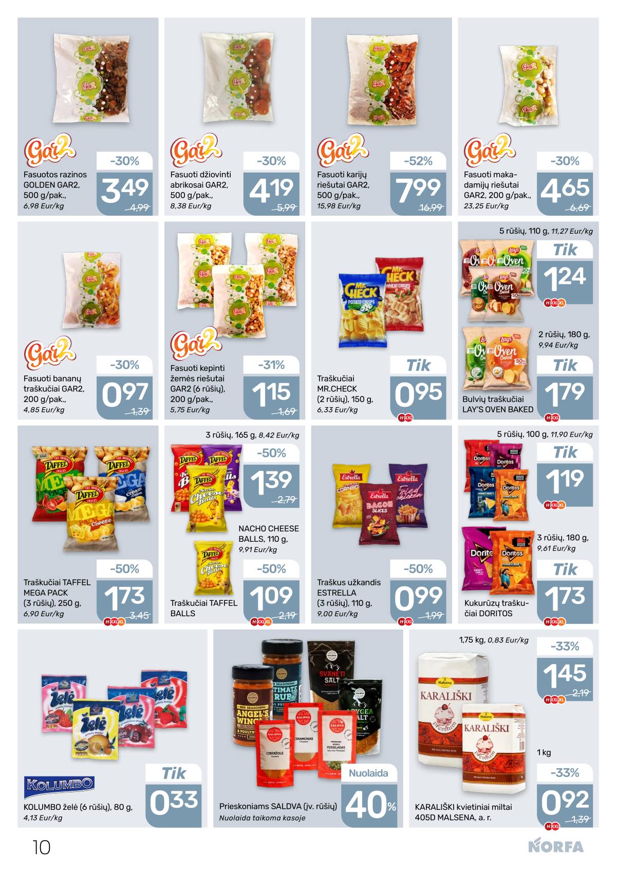 Norfa - Akcijų leidinys NORFA Nr. 25 (499) 10 puslapis