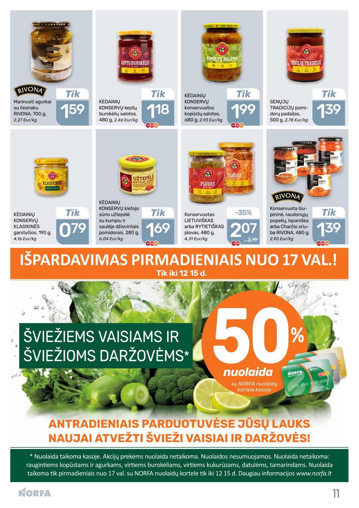 Norfa - Akcijų leidinys NORFA Nr. 25 (499) 11 puslapis