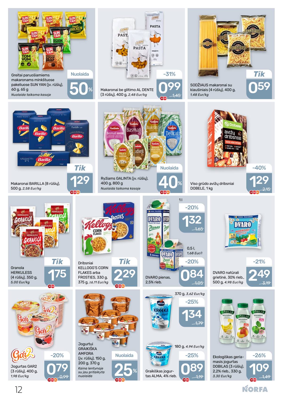 Norfa - Akcijų leidinys NORFA Nr. 25 (499) 12 puslapis