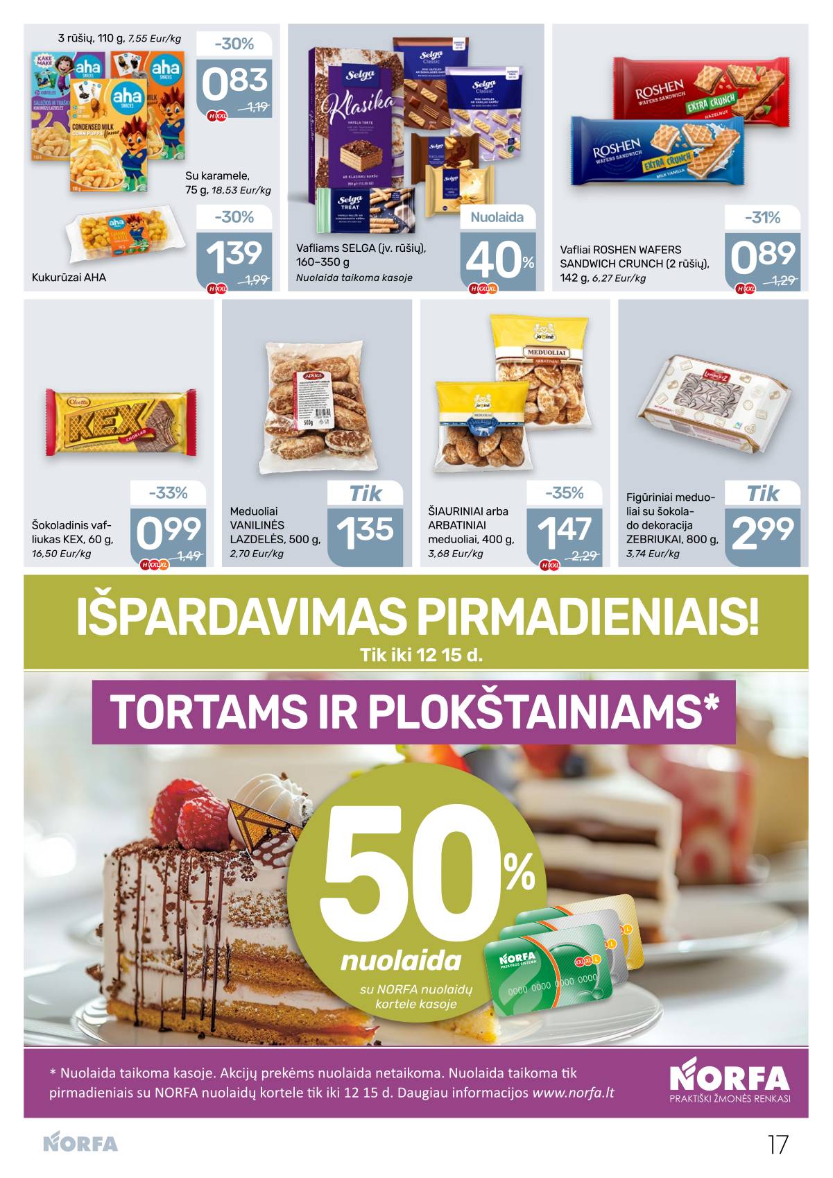 Norfa - Akcijų leidinys NORFA Nr. 25 (499) 17 puslapis