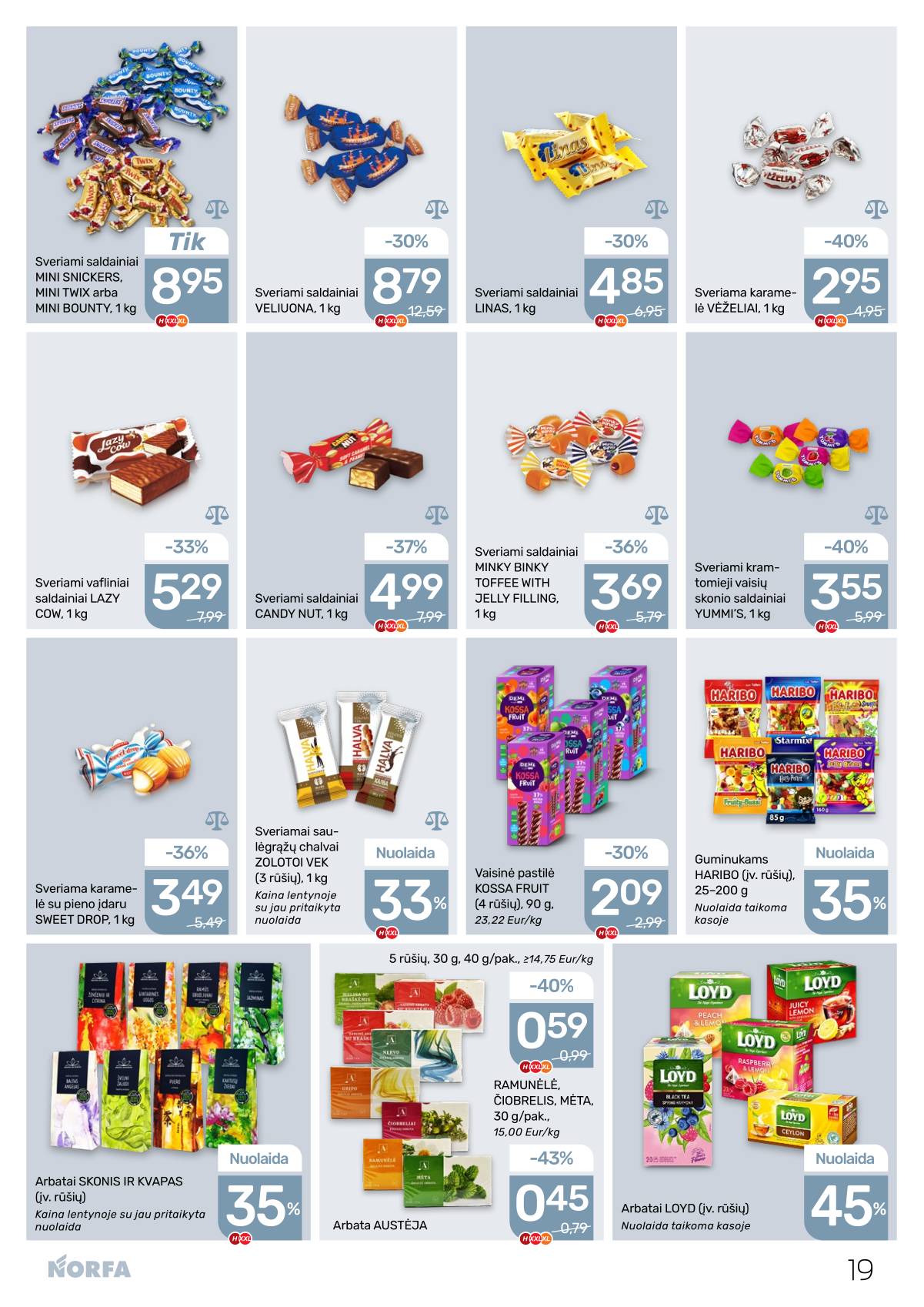 Norfa - Akcijų leidinys NORFA Nr. 25 (499) 19 puslapis