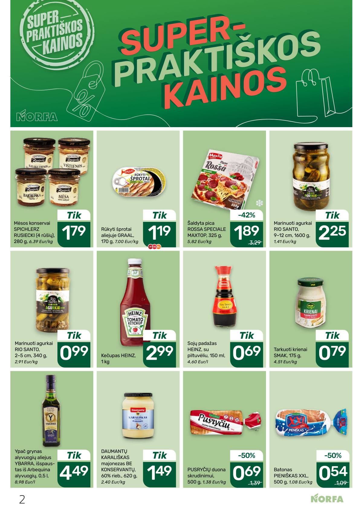 Norfa - Akcijų leidinys NORFA Nr. 25 (499) 2 puslapis