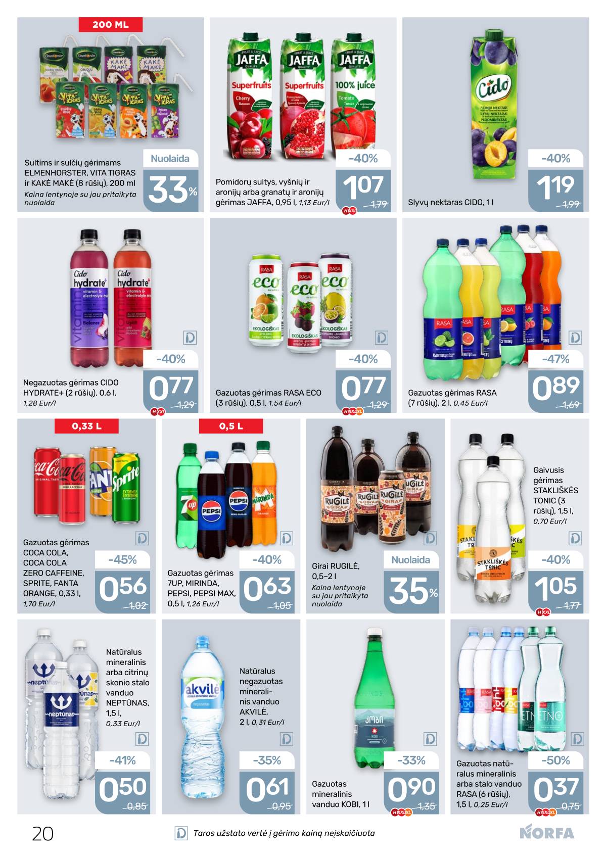 Norfa - Akcijų leidinys NORFA Nr. 25 (499) 20 puslapis