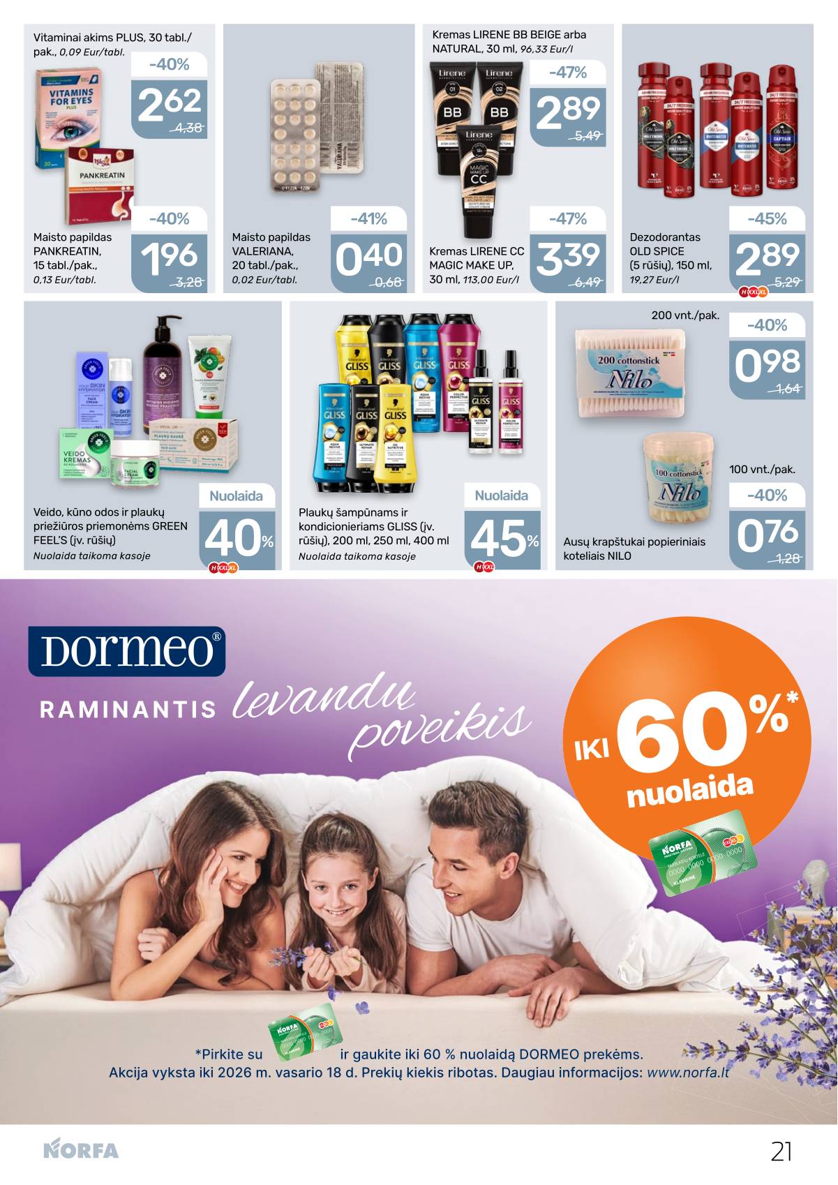 Norfa - Akcijų leidinys NORFA Nr. 25 (499) 21 puslapis