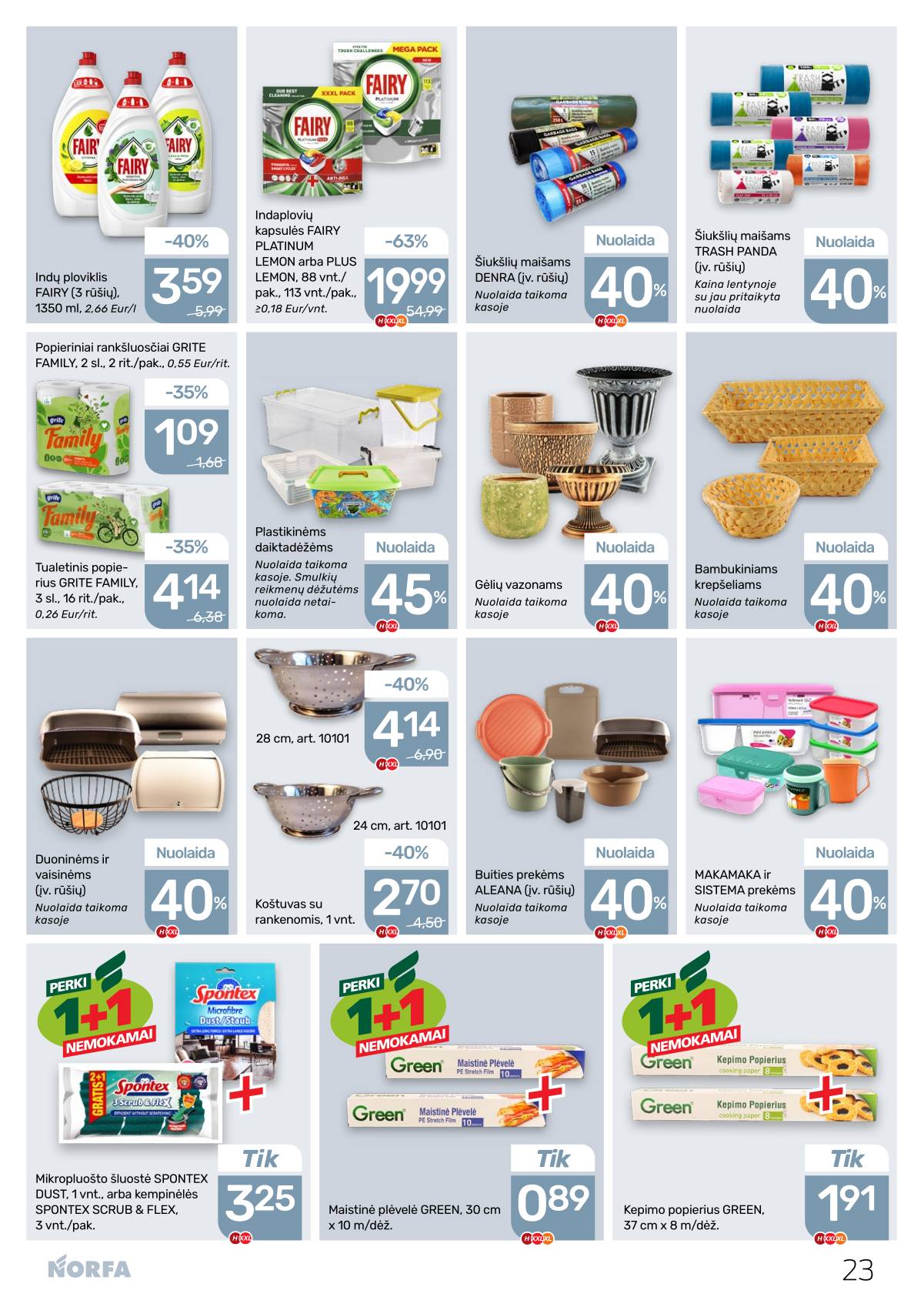 Norfa - Akcijų leidinys NORFA Nr. 25 (499) 23 puslapis