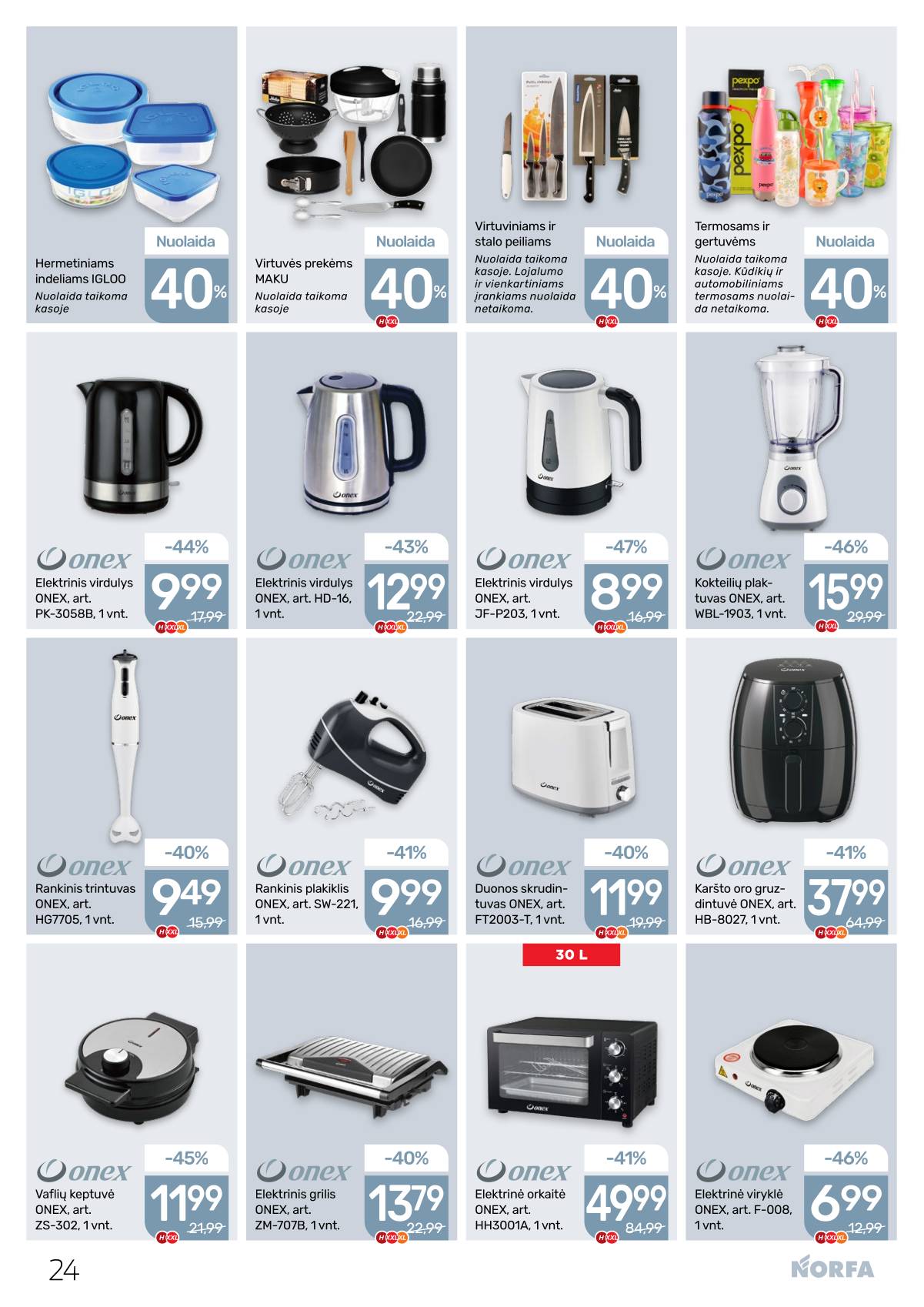 Norfa - Akcijų leidinys NORFA Nr. 25 (499) 24 puslapis