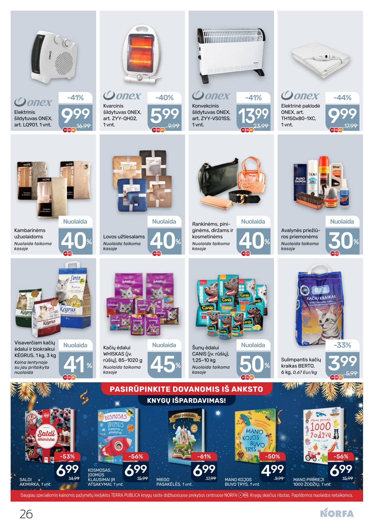 Norfa - Akcijų leidinys NORFA Nr. 25 (499) 26 puslapis