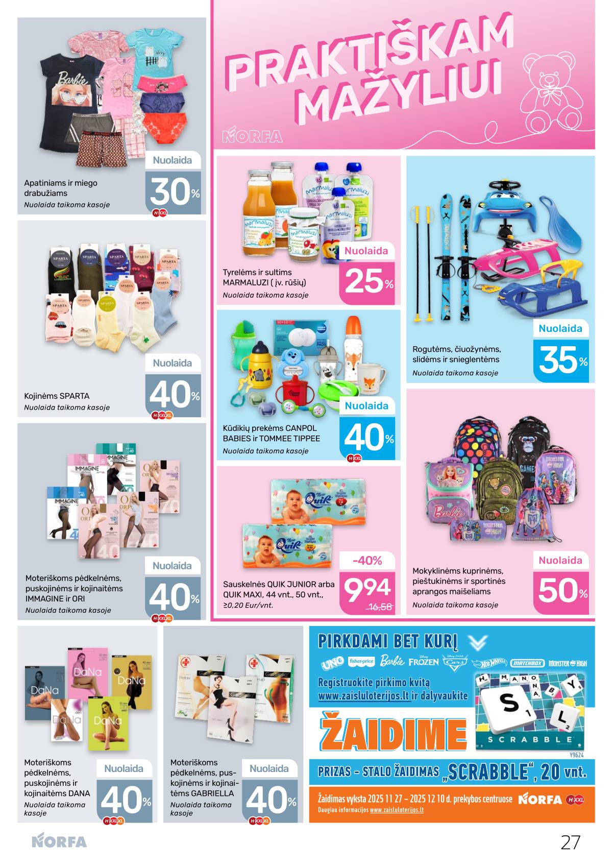 Norfa - Akcijų leidinys NORFA Nr. 25 (499) 27 puslapis