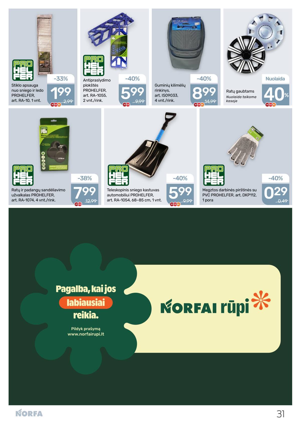 Norfa - Akcijų leidinys NORFA Nr. 25 (499) 31 puslapis