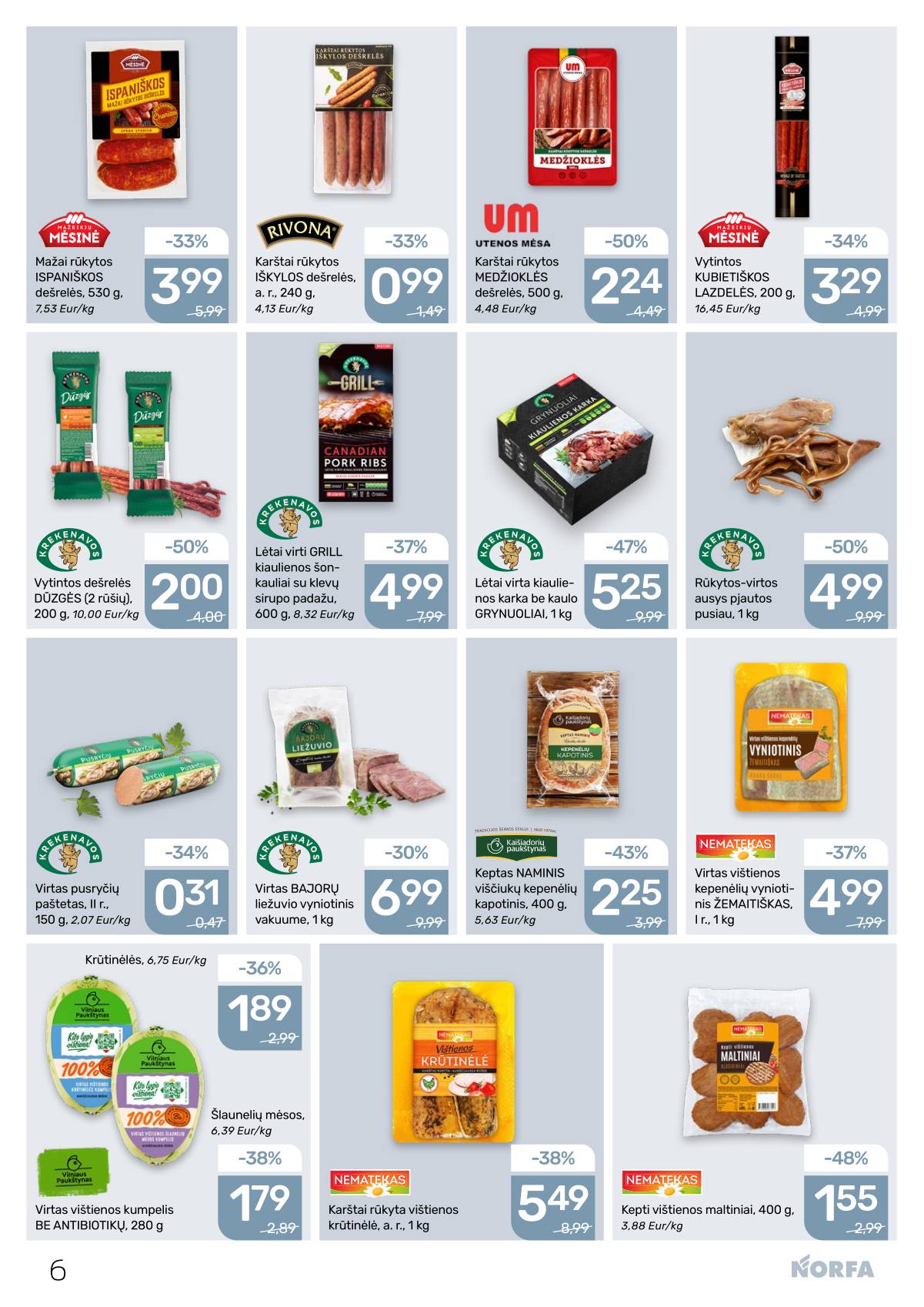 Norfa - Akcijų leidinys NORFA Nr. 25 (499) 6 puslapis