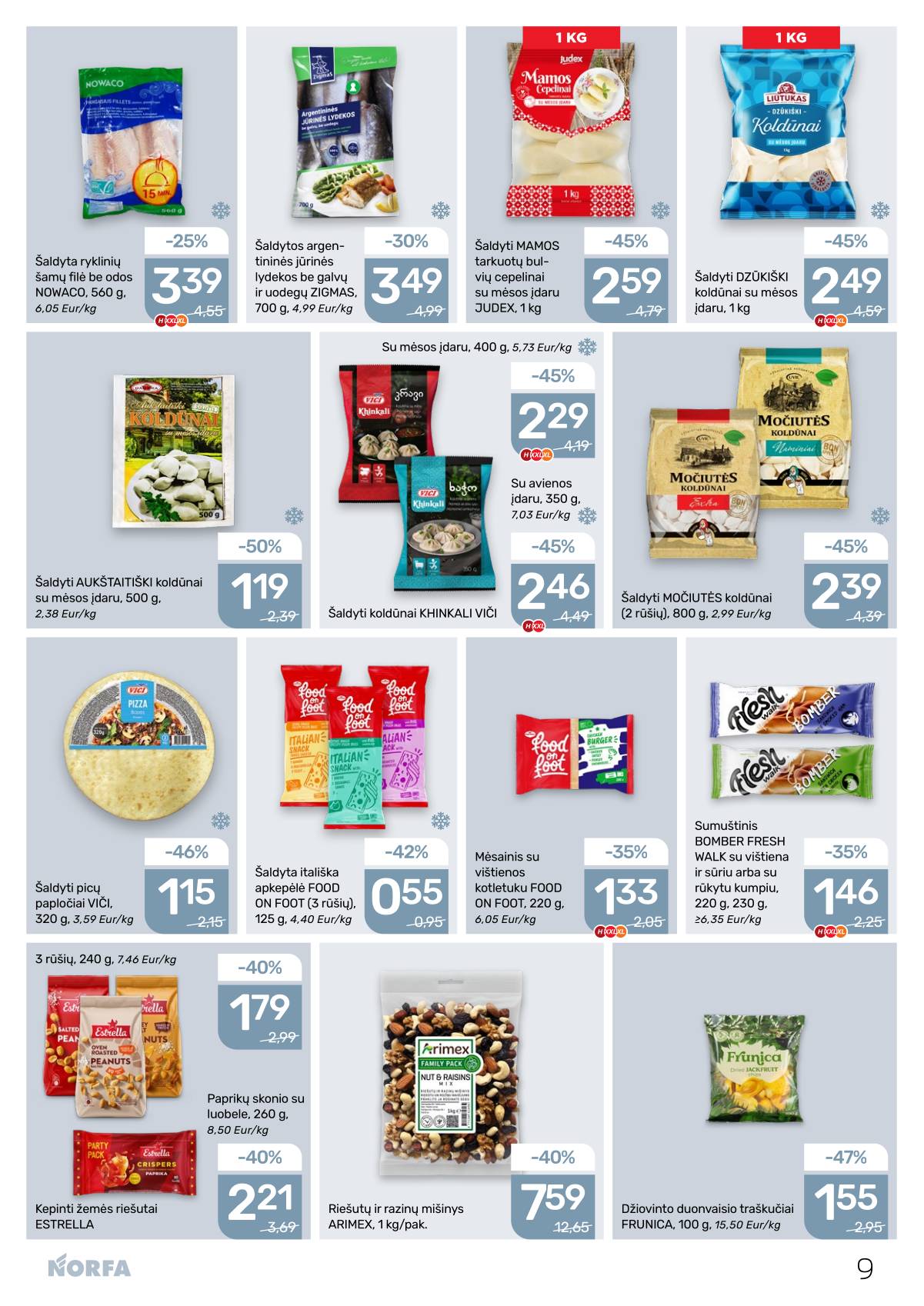 Norfa - Akcijų leidinys NORFA Nr. 25 (499) 9 puslapis