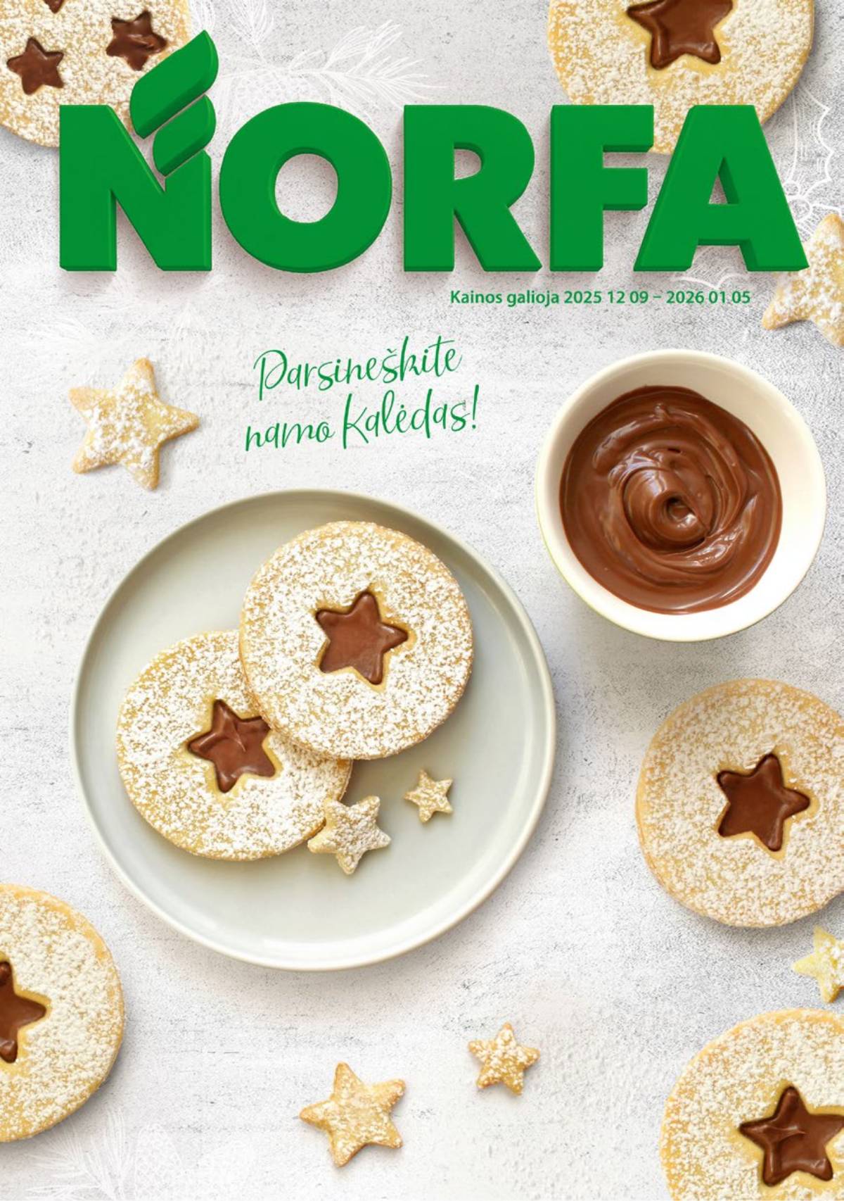 Norfa - NORFA šventinis katalogas PARSINEŠKITE NAMO KALĖDAS! 1 puslapis
