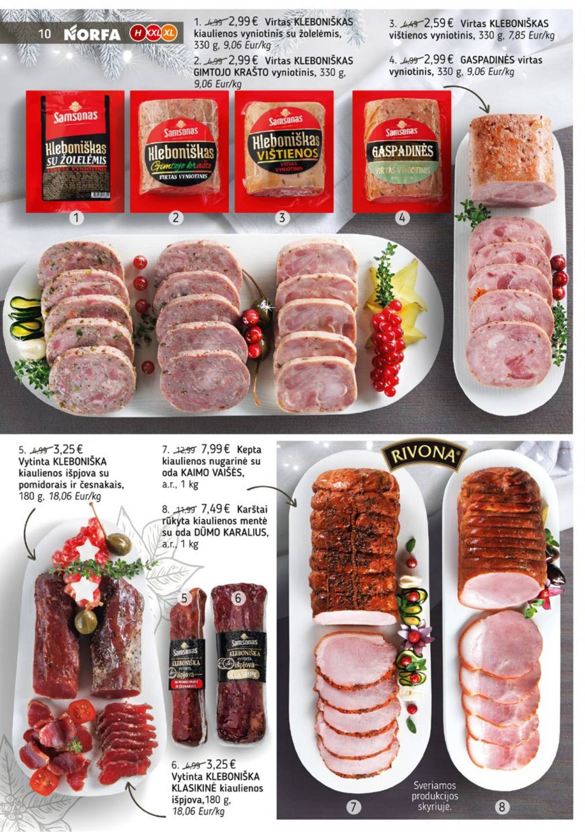 Norfa - NORFA šventinis katalogas PARSINEŠKITE NAMO KALĖDAS! 10 puslapis