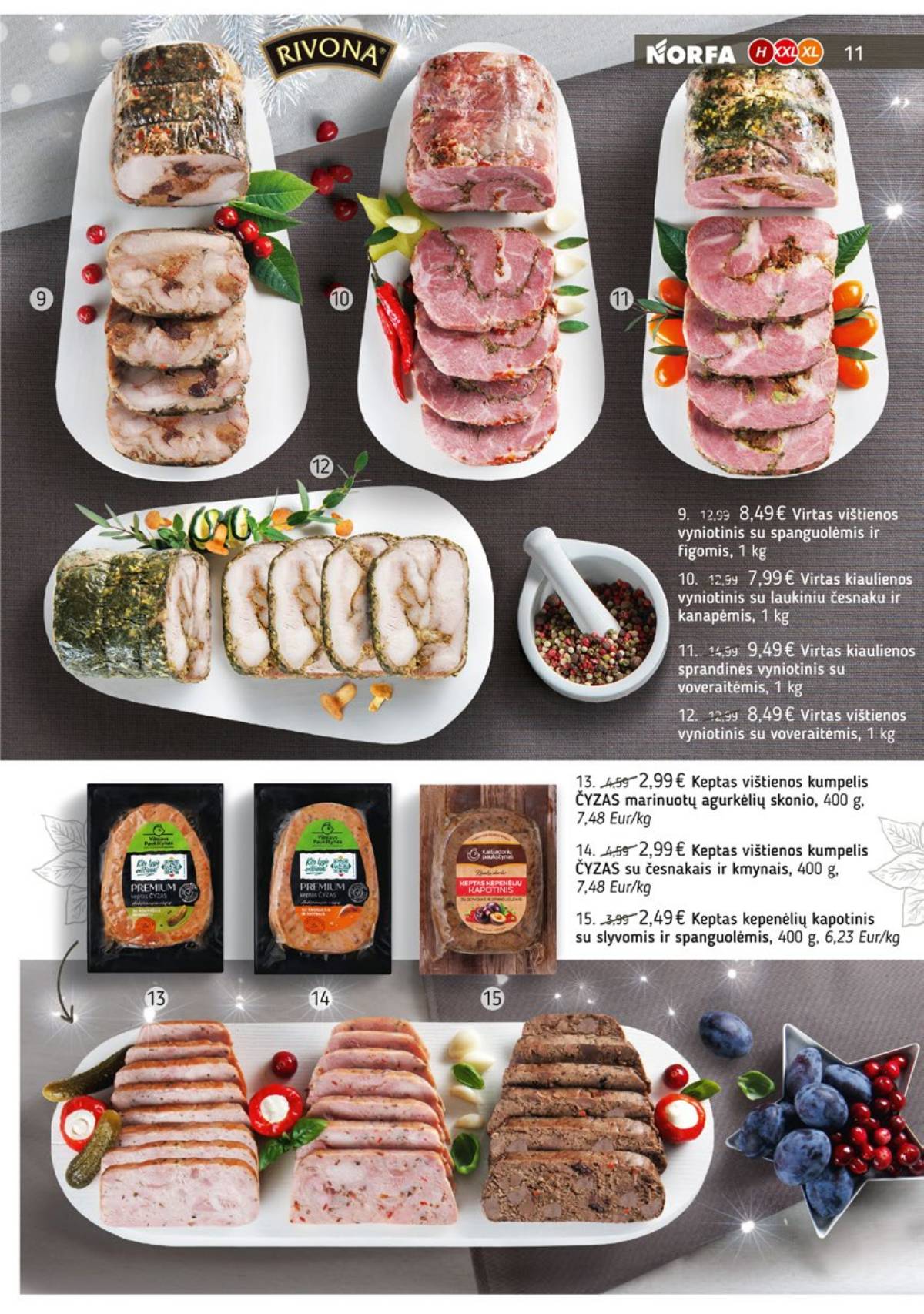 Norfa - NORFA šventinis katalogas PARSINEŠKITE NAMO KALĖDAS! 11 puslapis