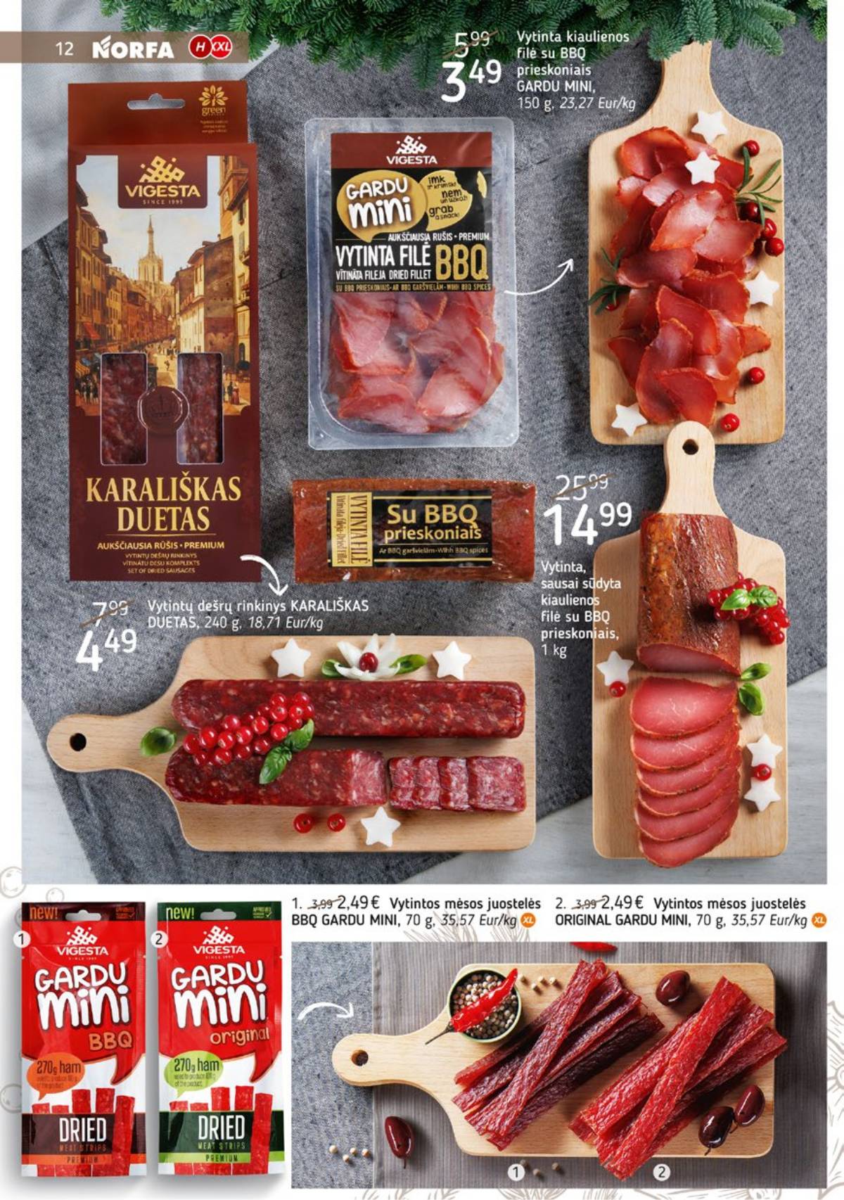 Norfa - NORFA šventinis katalogas PARSINEŠKITE NAMO KALĖDAS! 12 puslapis