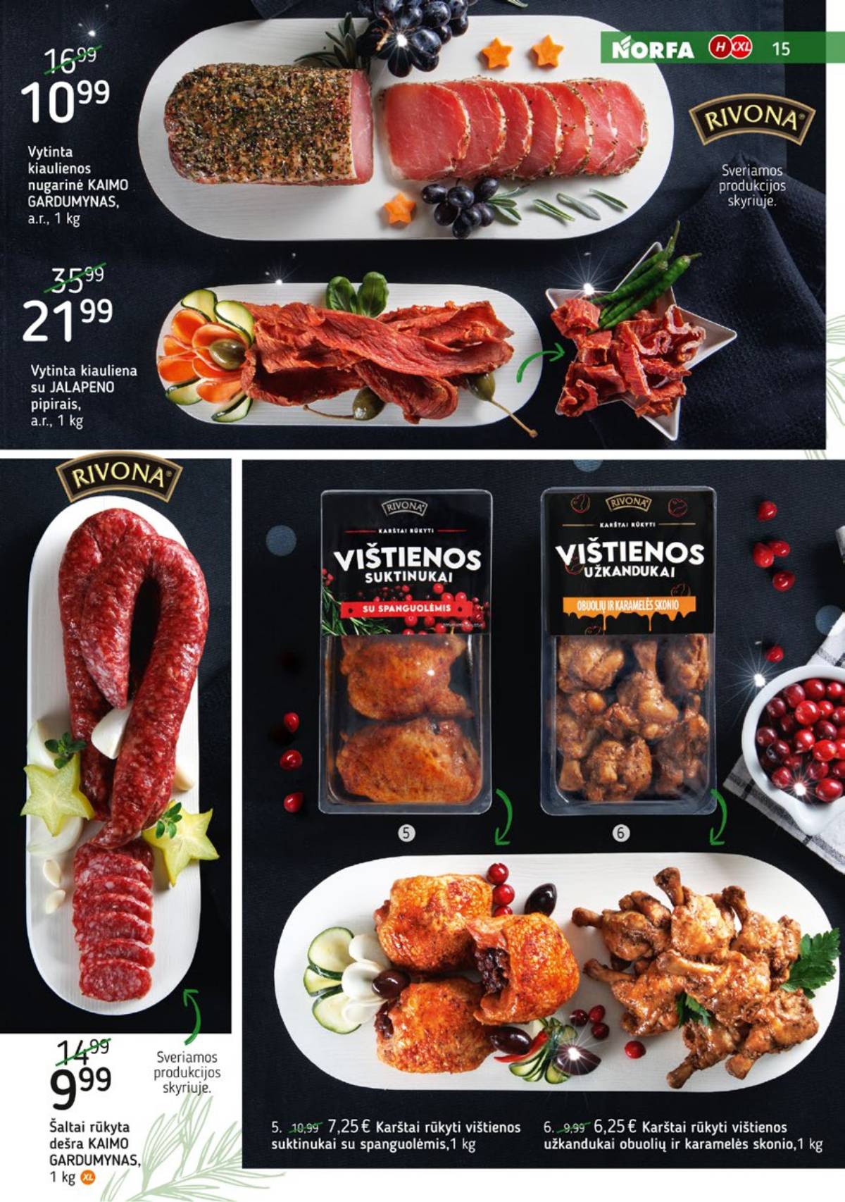 Norfa - NORFA šventinis katalogas PARSINEŠKITE NAMO KALĖDAS! 15 puslapis