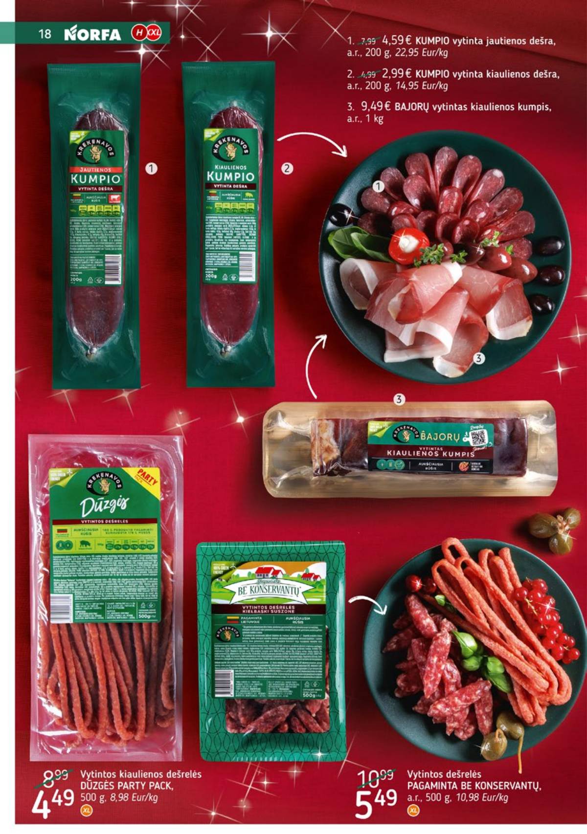 Norfa - NORFA šventinis katalogas PARSINEŠKITE NAMO KALĖDAS! 18 puslapis