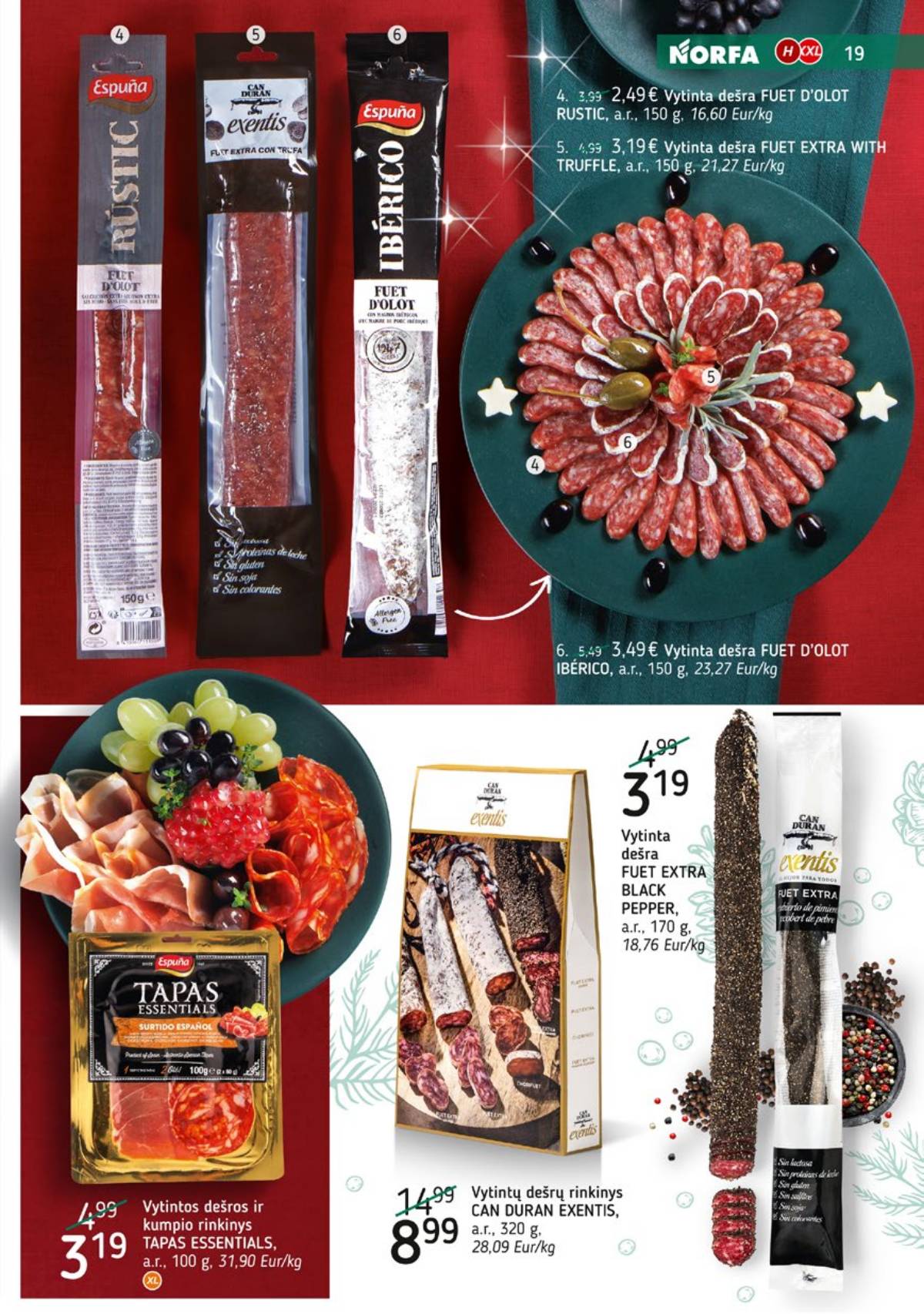 Norfa - NORFA šventinis katalogas PARSINEŠKITE NAMO KALĖDAS! 19 puslapis