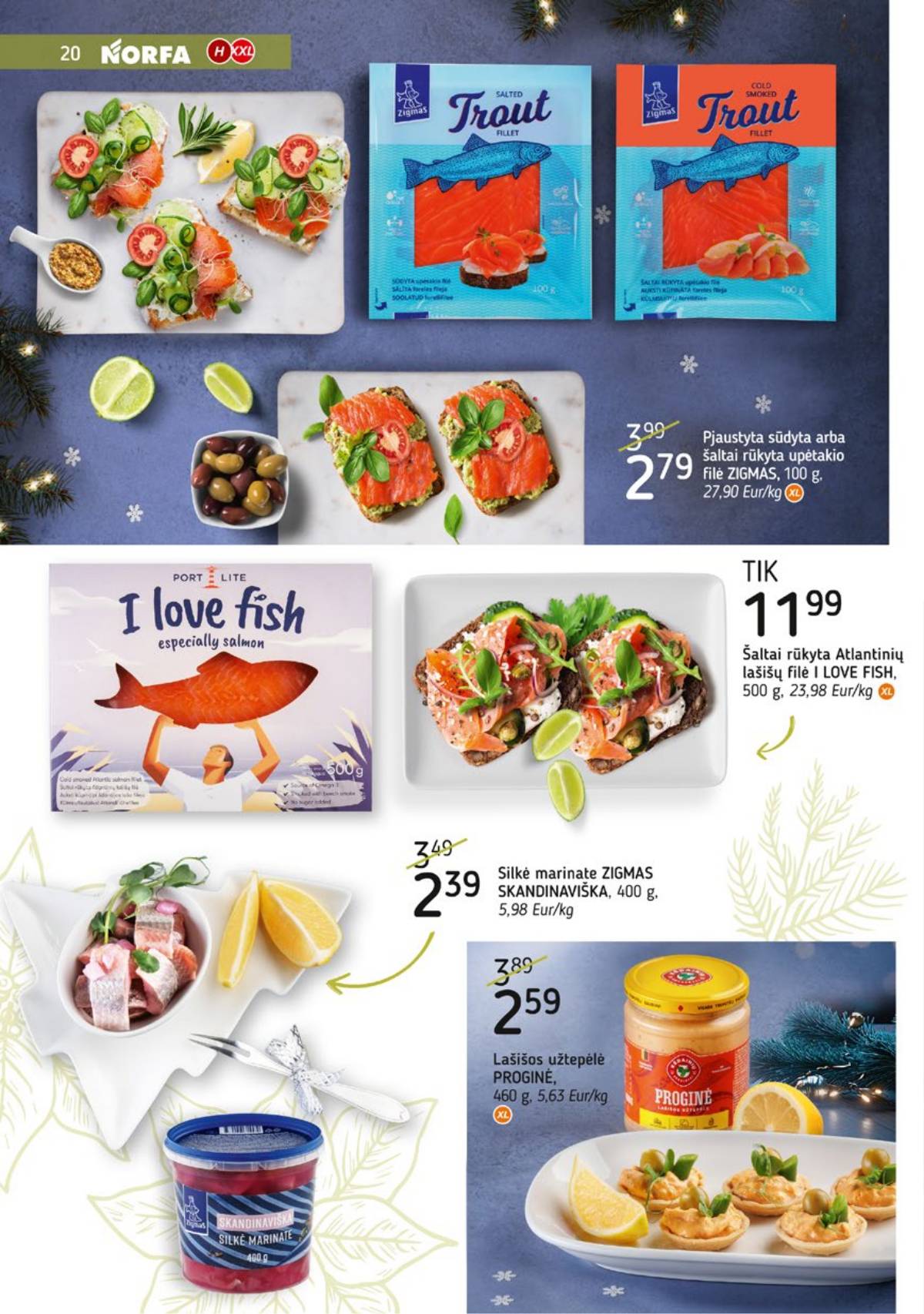 Norfa - NORFA šventinis katalogas PARSINEŠKITE NAMO KALĖDAS! 20 puslapis