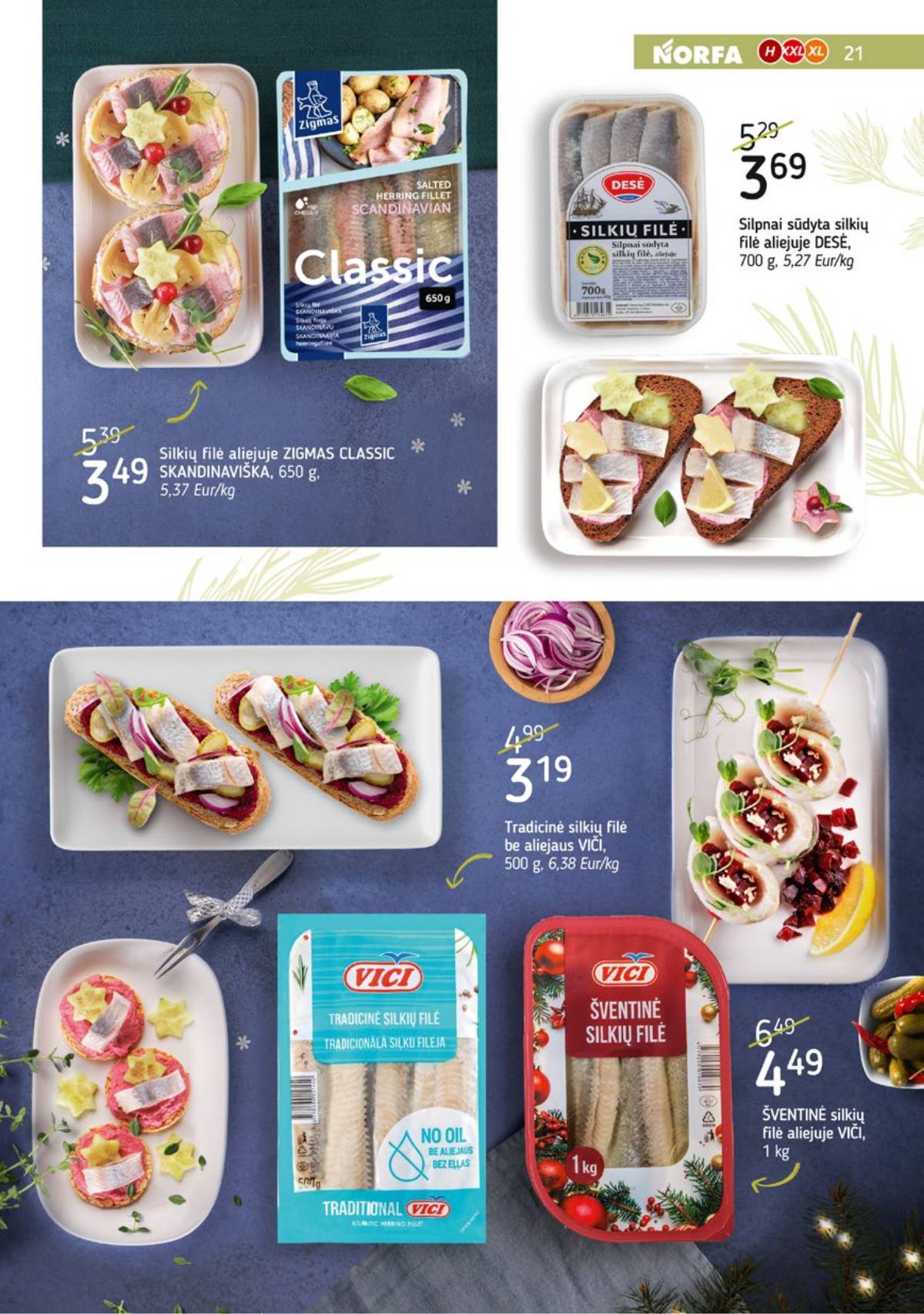 Norfa - NORFA šventinis katalogas PARSINEŠKITE NAMO KALĖDAS! 21 puslapis