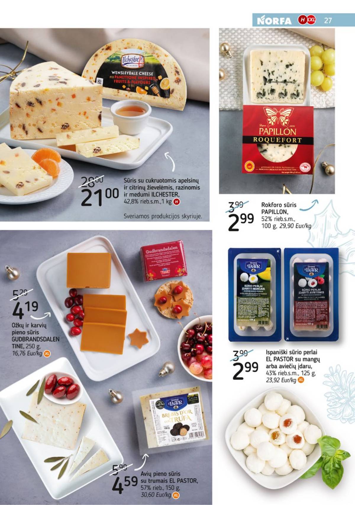 Norfa - NORFA šventinis katalogas PARSINEŠKITE NAMO KALĖDAS! 27 puslapis