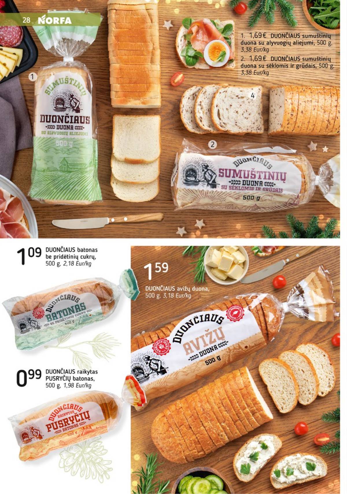 Norfa - NORFA šventinis katalogas PARSINEŠKITE NAMO KALĖDAS! 28 puslapis