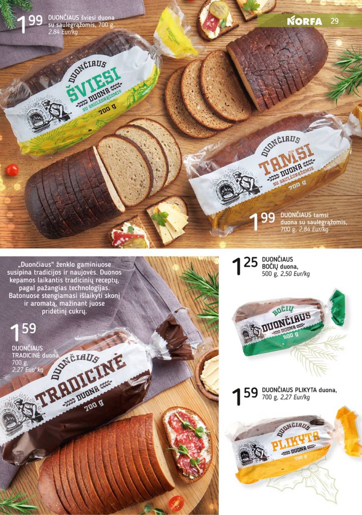 Norfa - NORFA šventinis katalogas PARSINEŠKITE NAMO KALĖDAS! 29 puslapis