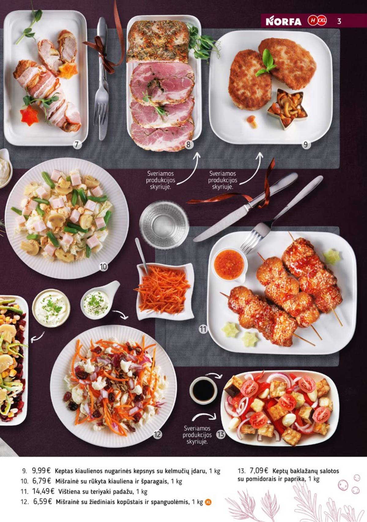 Norfa - NORFA šventinis katalogas PARSINEŠKITE NAMO KALĖDAS! 3 puslapis
