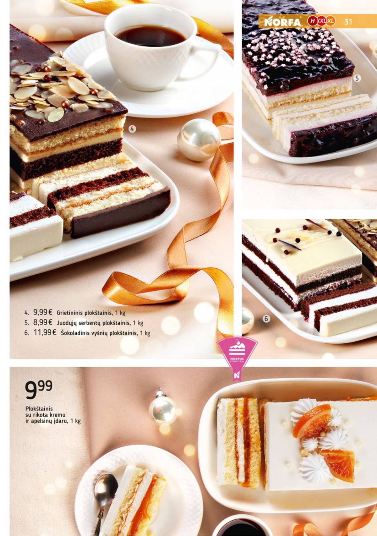 Norfa - NORFA šventinis katalogas PARSINEŠKITE NAMO KALĖDAS! 31 puslapis