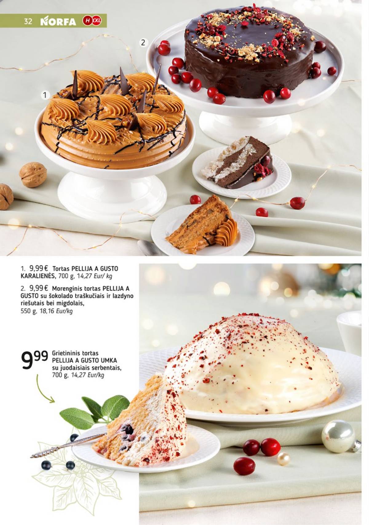 Norfa - NORFA šventinis katalogas PARSINEŠKITE NAMO KALĖDAS! 32 puslapis