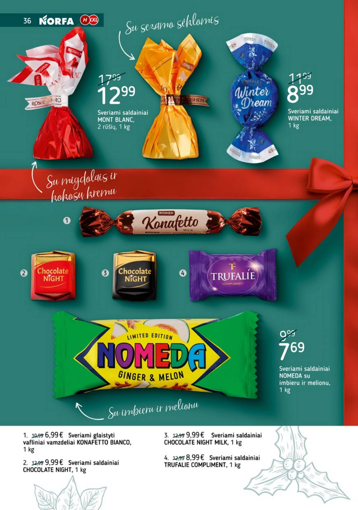 Norfa - NORFA šventinis katalogas PARSINEŠKITE NAMO KALĖDAS! 36 puslapis